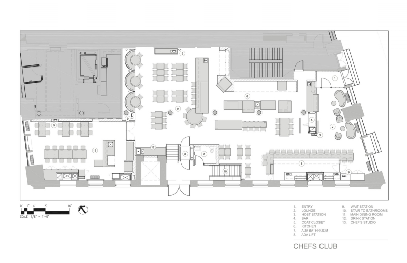Chefs_Club_Floorplan.jpg 参考素材,平面布局,餐饮空间,