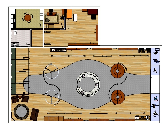 3d floor plan3.jpg 参考素材,平面布局,零售展厅,