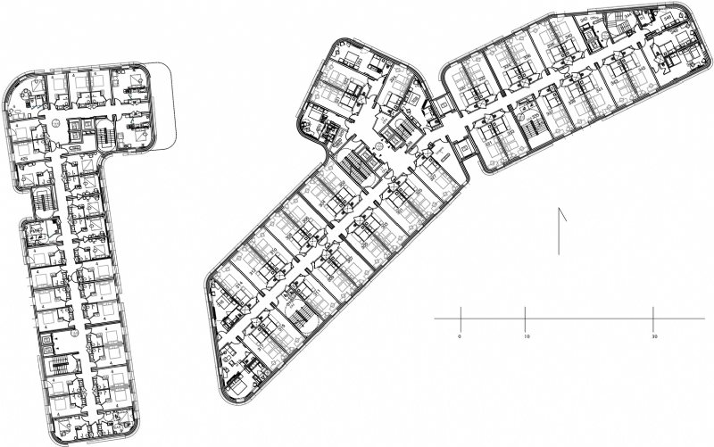 ArteCharpentier_Roissypole_Plan_etage-Model.jpg 参考素材,平面布局,酒店客房,