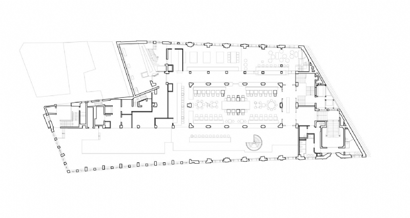 office_winhov_W_Amsterdam_Bank_1e_verdieping_500.jpg 参考素材,平面布局,酒店客房,