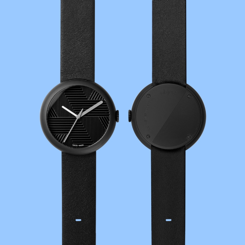 objest-watch-charcoal-black-front-back-V1.jpg 参考素材,产品设计,钟表,