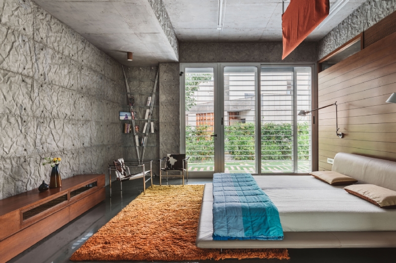 Janak_Mistry_residence-31.jpg 家装参考,卧室,现代风格,