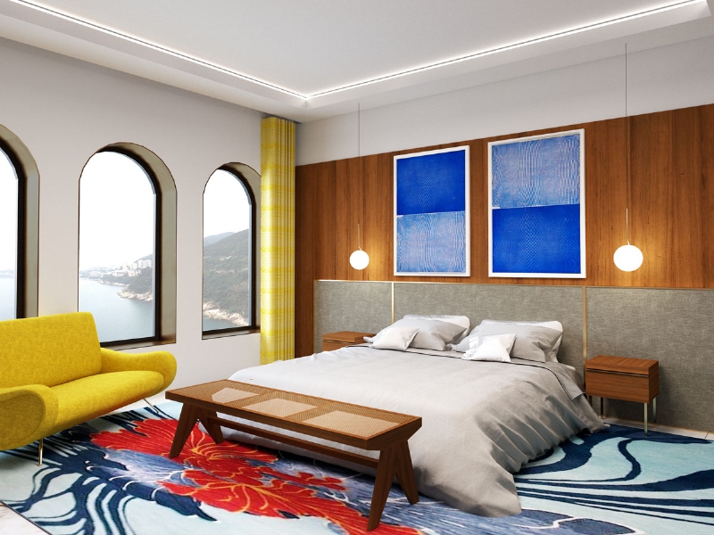 RedHillHouse-14-Paysage.jpg 家装参考,卧室,现代风格,