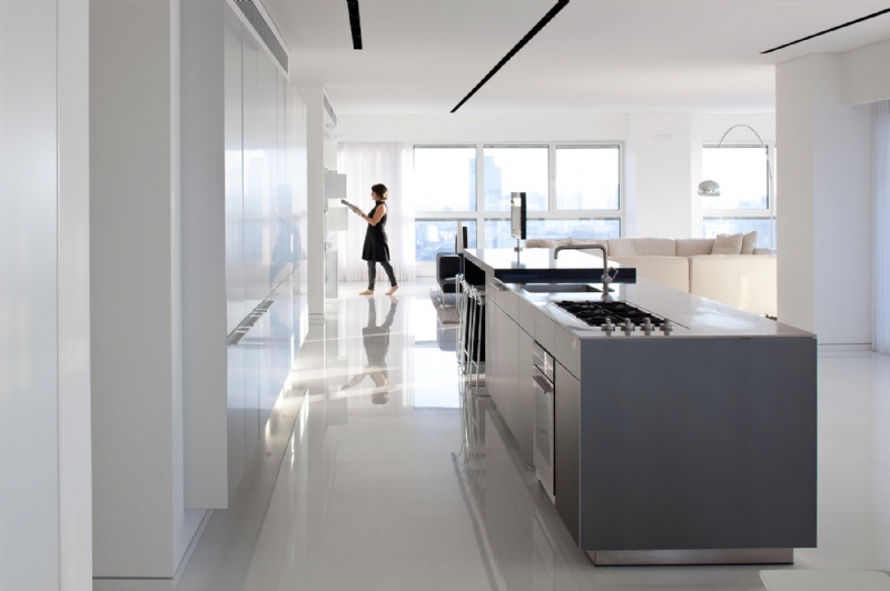 manhattan-apartment-06.jpg 家装参考,厨房,带岛台,