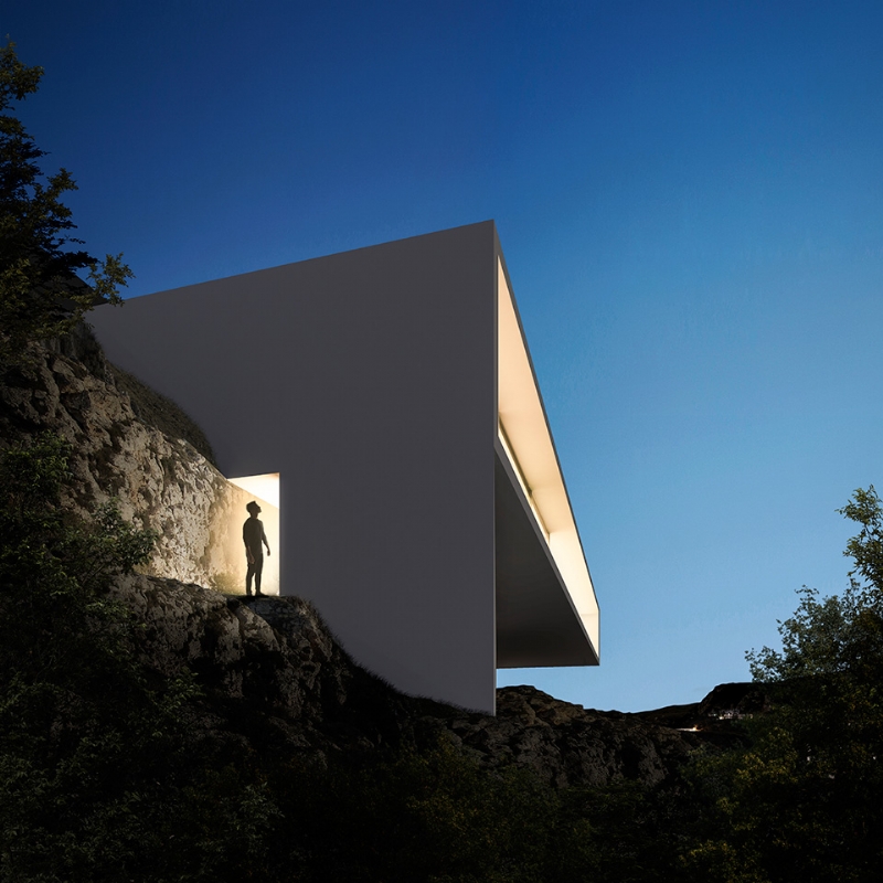 FRAN-SILVESTRE-ARQUITECTOS-HOUSE-IN-HOLLYWOOD-HILLS-IMAGE-001.jpg 参考素材,方案表现,建筑渲染,