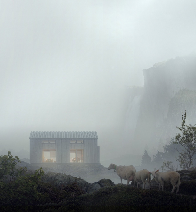 Rindalshytter-Langhus-brekeMedFoss-credits-and-copyrights-www.mir.no.jpg 参考素材,方案表现,建筑渲染,