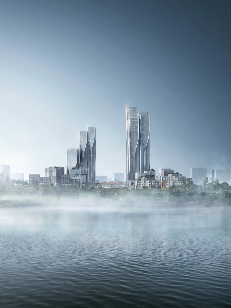 Vanke_Tianfu_Cloud_City__by_Aedas_3.jpg 参考素材,方案表现,建筑渲染,