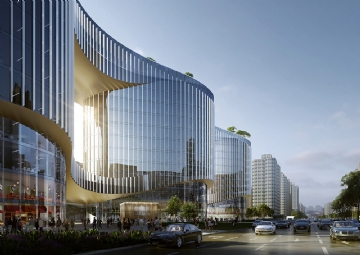 建筑渲染 Zhenghong_Property_Air_Harbour_Office__Zhengzhou__China__by_Aedas_03.jpg