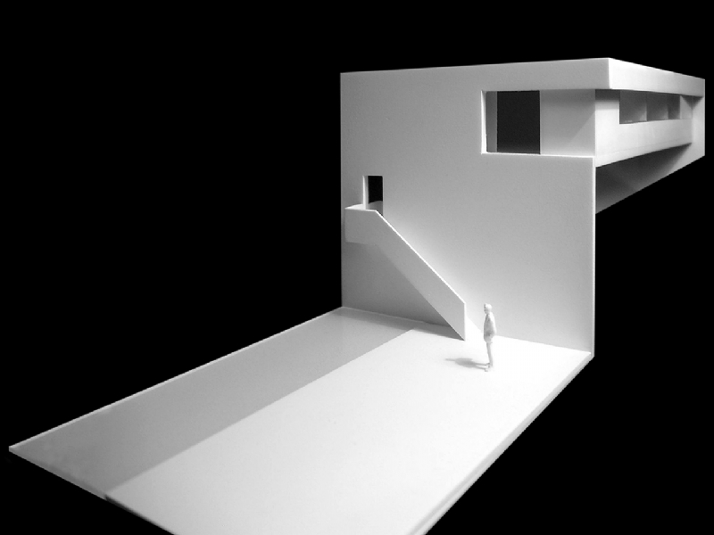 03-FRAN-SILVESTRE-ARQUITECTOS-VALENCIA-HOUSE-ON-THE-CLIFF-SKECH-MODEL.jpg 参考素材,方案表现,方案模型,