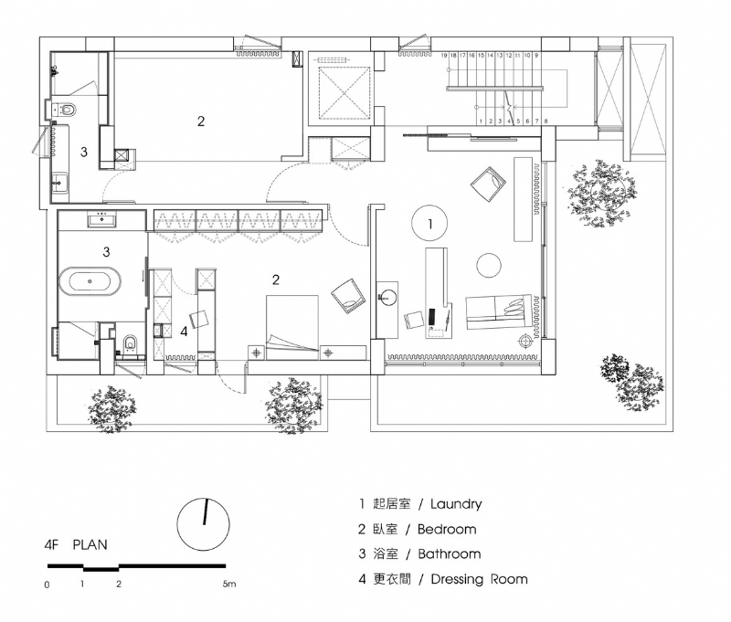 4F_PLAN.jpg 参考素材,平面布局,别墅,