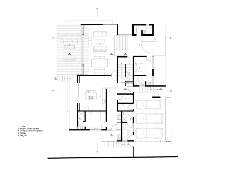 FLOORPLAN_1.jpg 参考素材,平面布局,别墅,