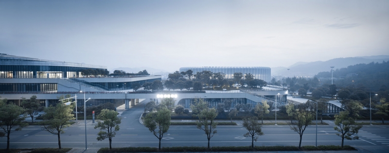 linan-sport-culture-center-uad-12-podium-exit-image-zhao-qiang.jpg 建筑参考,公共建筑,体育场馆,