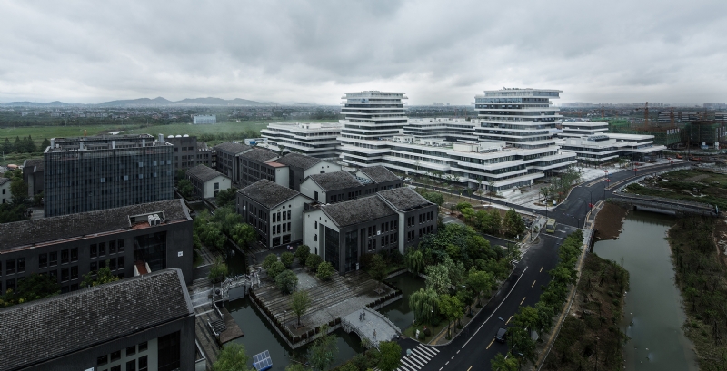 17杭师大的隐逸之美（张辉）.jpg 建筑参考,公共建筑,学校,