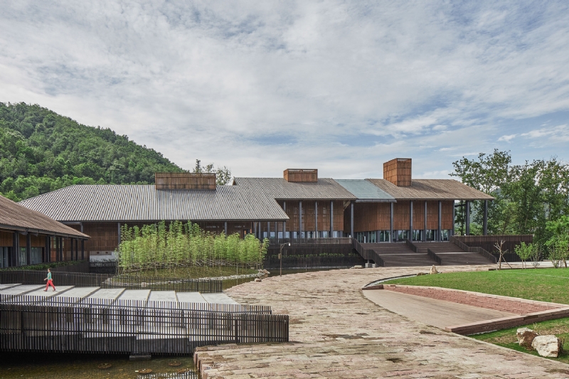 5梅驿广场游客中心透视（存在建筑）.jpg 建筑参考,公共建筑,活动中心,