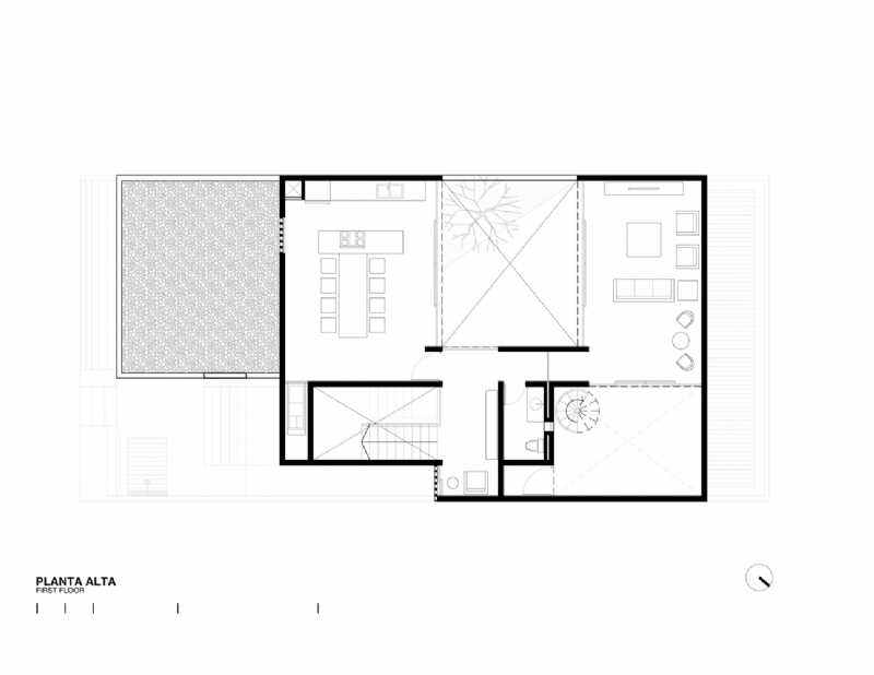 02-_GS1-PLANTA_ALTA-.jpg 参考素材,平面布局,别墅,