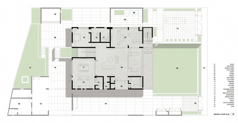 Private_Residence_No_.07_._Plans_._GF.jpg 参考素材,平面布局,别墅,