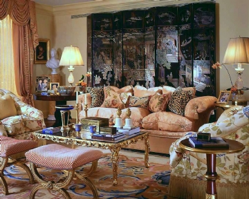 沙发背景墙 american-living-room-design-william-eubanks.jpg