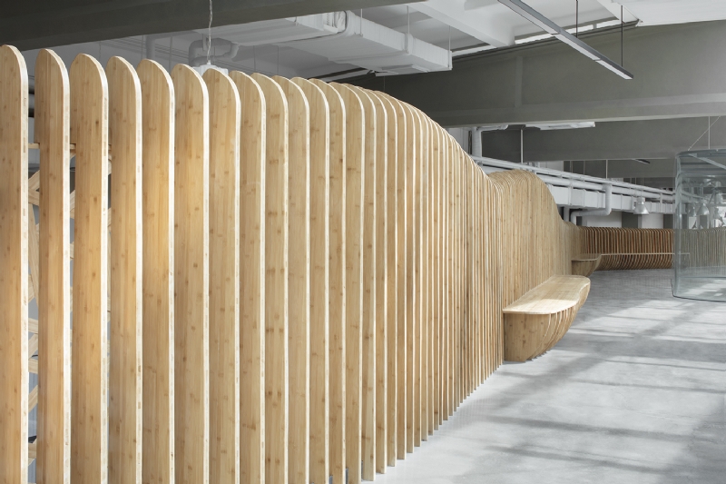 mafengwo-phase2-SYN-architects-26-2F-bamboo-boards-details.jpg 局部参考,硬装元素,屏风隔断,