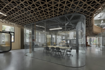 办公隔间 mafengwo-phase2-SYN-architects-15-bamboo-meeting-room.jpg