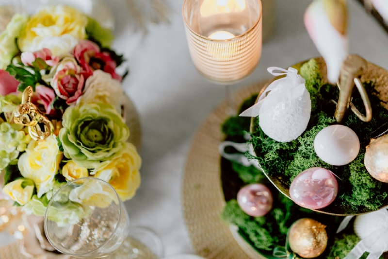 kaboompics_Easter Table Decorations-2.jpg 参考素材,灵感来源,色彩搭配,