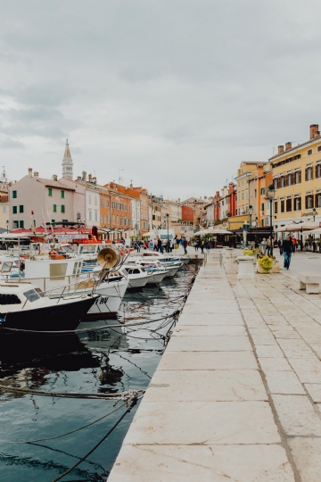 灰色 kaboompics_Port and marina with boats in the old town of Rovinj, Croatia.jpg