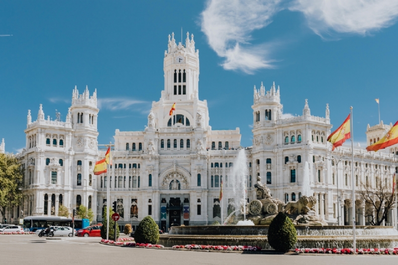 kaboompics_Plaza de la Cibeles - Central Post Office (Palacio de Comunicaciones), Madrid, Spain-2.jpg 建筑参考,公共建筑,政府,