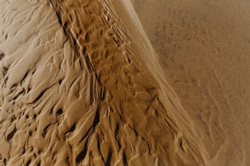 褐色 kaboompics_The abstract line designed by water up on sand texture.jpg