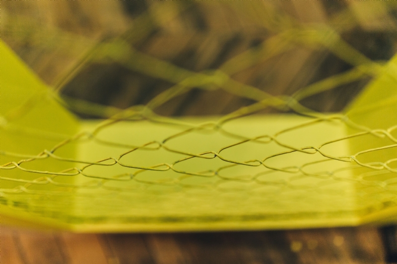 kaboompics_Close-ups of yellow wire netting.jpg 方案配图,色彩意境,黄色,