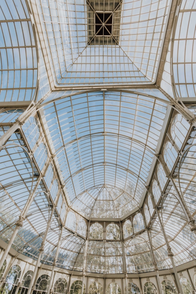 kaboompics_Crystal Palace (Palacio de cristal) in Retiro Park, Madrid, Spain-2.jpg 建筑参考,局部元素,室内装饰,