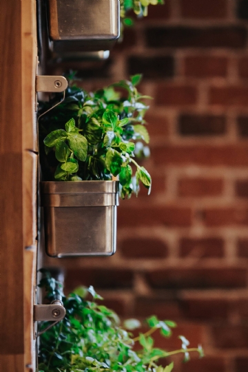 室内装饰 kaboompics_Fancy interior with a red brick wall.jpg