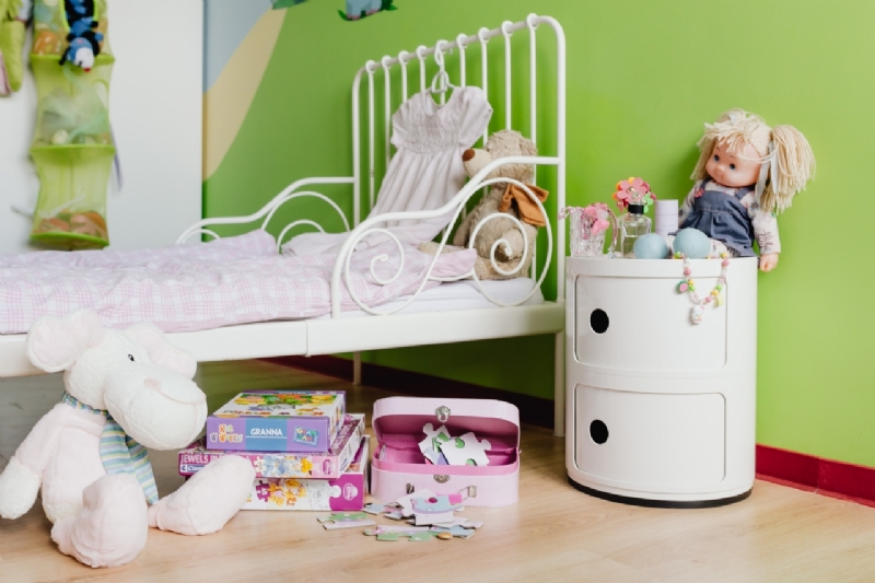 kaboompics_Children's room with bed and toys-2.jpg 家装参考,卧室,儿童房,