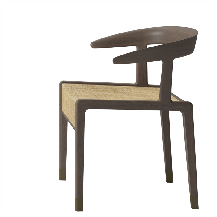 坐具 餐椅 创意家具 现代家居 时尚家具 设计师家具 原创家具托拉扶手椅 卢志荣