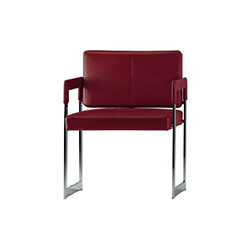 皮革椅 leather chair poltrona frau