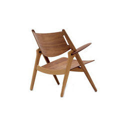 汉森简易椅 ch28p upholstered easy chair 汉斯·魏格纳 Hans Jogensen Wegner