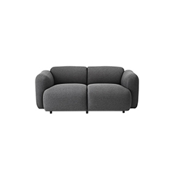 膨胀双座沙发 swell 2-seater sofa 琼斯·维格 Jonas Wagell