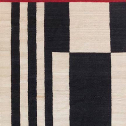 混色条纹1拼接地毯 Melange stripes 1 rug nanimarquina